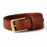 Classic Brown Leather Belt