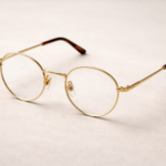 Classic Gold-Rim Eyeglasses